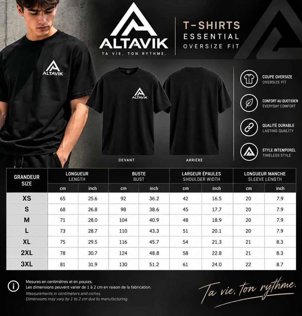 T-Shirt ALTAVIK - Essential (Oversize)