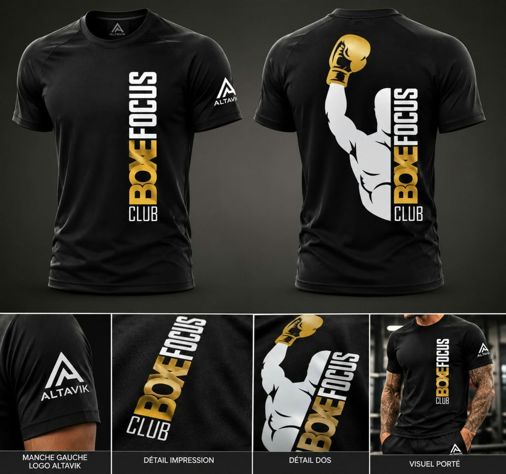 T-shirt ALTAVIK  / Club Boxe Focus