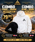 Combo Tuque +Hoodie / Combo Beanie+Hoodie