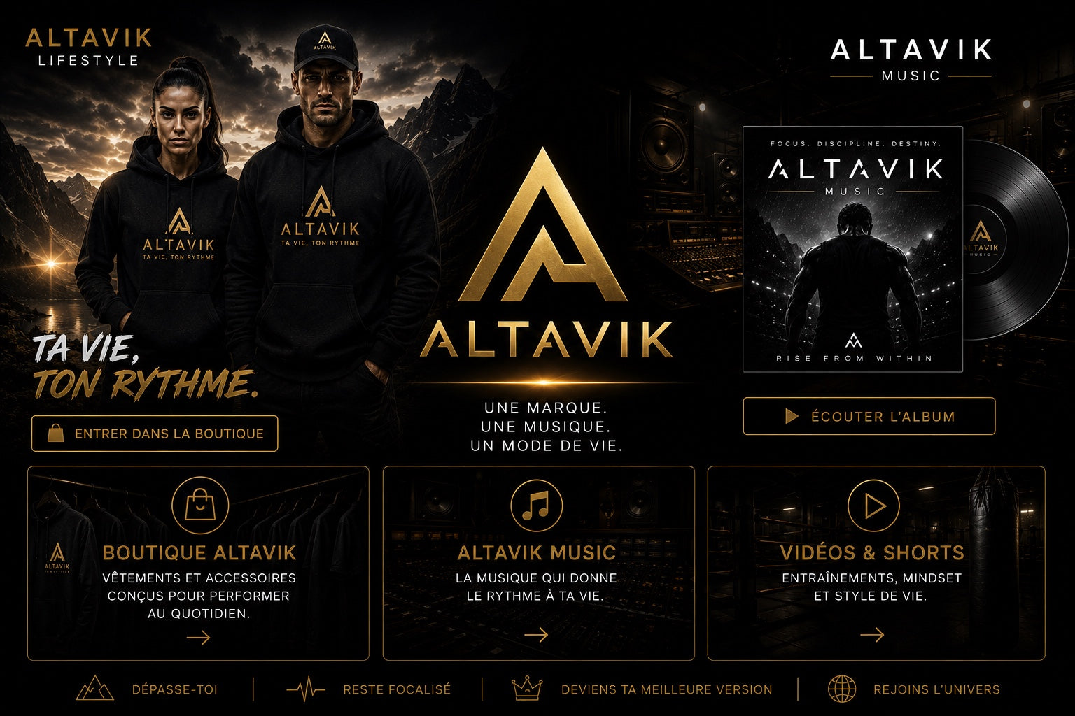 ALTAVIK — boutique, musique et style de vie